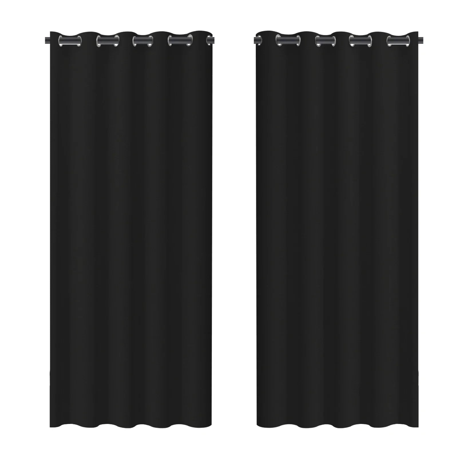 1PC 90% Blackout Curtain for Bedroom Living Room Window Screen Thermal Insulated Grommet Panels Light Reducing Shade Drapes