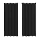 1PC 90% Blackout Curtain for Bedroom Living Room Window Screen Thermal Insulated Grommet Panels Light Reducing Shade Drapes