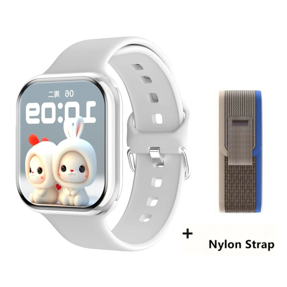 2025 Series 10 GPS Smart Watch – Bluetooth Call, Music & Video Playback, NFC, Waterproof Fitness Smartwatch Compatible with Android & iOS (Apple Watch 10 Style)