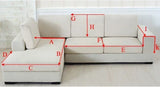 Thicken Plush Sofa Cover Winter Warm Non-slip Straight Couch Cushion Protector Cream Style Couch Slipcovers for Living Room