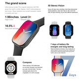 2025 Series 10 GPS Smart Watch – Bluetooth Call, Music & Video Playback, NFC, Waterproof Fitness Smartwatch Compatible with Android & iOS (Apple Watch 10 Style)