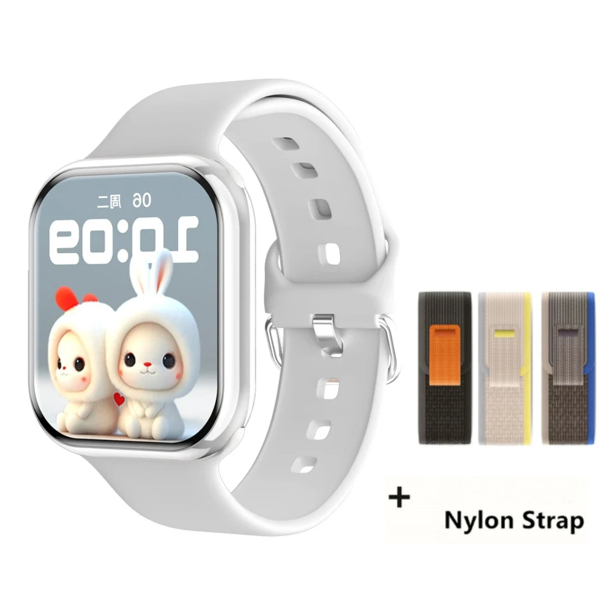 2025 Series 10 GPS Smart Watch – Bluetooth Call, Music & Video Playback, NFC, Waterproof Fitness Smartwatch Compatible with Android & iOS (Apple Watch 10 Style)