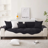 Chenille Non-slip Sofa Cushion Solid Color Sofa Cover Four Seasons Universal for Living Room Sofas 1PC All-Inclusive Towel 소파 쿠션