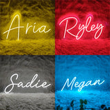 Custom Neon Sign Led Name Light for Kids Name Custom Signs Teenage Gift Led Neon Sign for Wall Decor Bedroom Decor Personalized