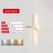 Modern Long Strip LED Wall Lamp – Remote Control Dimmable Wall Light for Living Room, Bedroom, Bedside & Home Interior Decoration