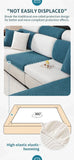 Thick Jacquard Sofa Cushion Cover Removable Machine Washable Furniture Protector Stretchable Office Living Room Home Decoration