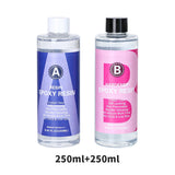 Crystal Clear Epoxy Resin Kit – High Gloss, Bubble-Free Casting & Coating Art Resin for DIY Crafts, Tumblers, Jewelry Making & Wood Projects