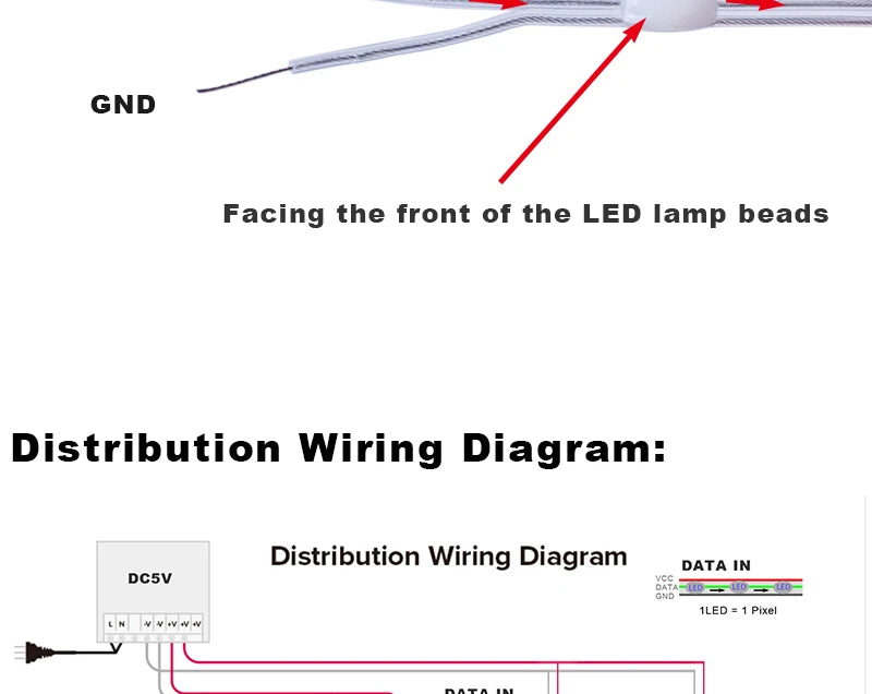 Wholesale WS2811 RGBIC Dream Color LED Strip Lights – 5V Addressable Waterproof IP67 Fairy String Lights for Christmas Tree & Home Decoration