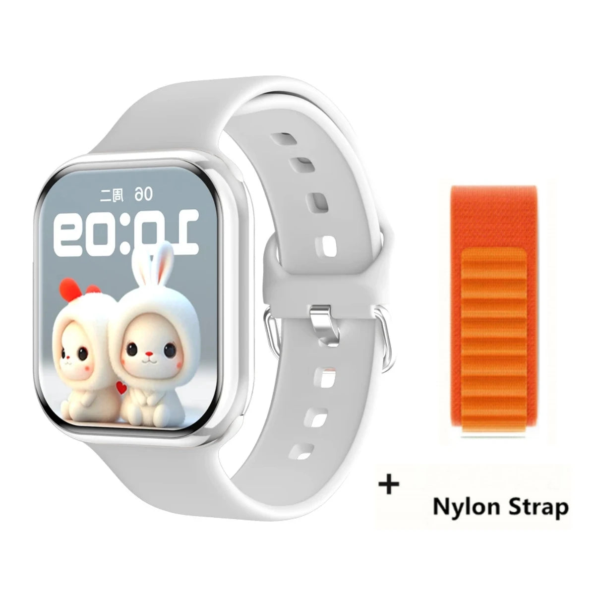 2025 Series 10 GPS Smart Watch – Bluetooth Call, Music & Video Playback, NFC, Waterproof Fitness Smartwatch Compatible with Android & iOS (Apple Watch 10 Style)