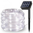 300LED Solar Rope Strip Light Outdoor Waterproof Fairy Light Strings Christmas Decor for Garden Lawn Tree Yard Fence Pathway