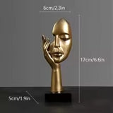 Modern Abstract Figurines Office Desk Decoration Accessories Figure Statue Modern Art Home Bedroom Living Room Interior Decor