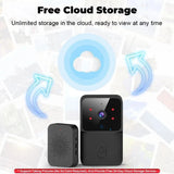Tuya Smart WiFi Video Doorbell with Camera – Wireless HD Outdoor Security Door Bell, Motion Detection, IR Night Vision, Two-Way Audio & App Control (Works with Alexa & Google Home)
