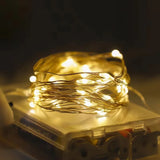 1pc Photo Clip Light String 2/5/10m 20/50/100led 10/30/50Clip Fairy Lights Fairy Lights Bedroom Wall Copper Wire Light String