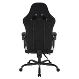 WOLTU Massage Gaming Chair Ergonomic Swivel Computer Gamer Office Chair with Pillow Footrest Adjustable Headrest Lumbar Support
