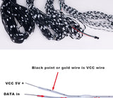 Wholesale WS2811 RGBIC Dream Color LED Strip Lights – 5V Addressable Waterproof IP67 Fairy String Lights for Christmas Tree & Home Decoration