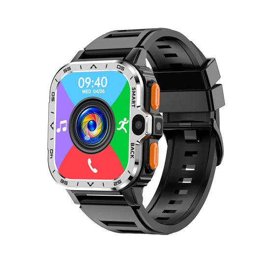 Valdus PGD Android Smart Watch for Men – 4G SIM GPS Smartwatch with Dual HD Cameras, 16GB/64GB Storage, NFC, WiFi & Fast Internet Access