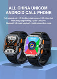Valdus PGD Android Smart Watch for Men – 4G SIM GPS Smartwatch with Dual HD Cameras, 16GB/64GB Storage, NFC, WiFi & Fast Internet Access