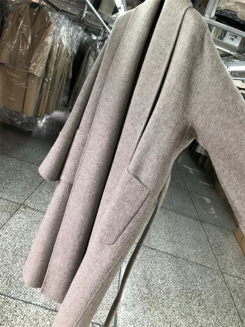 Wool Coats Woman Offer Luxury Elegant Coats Woman Winter 2025 Restore Ancient Ways Elegance Winter Women's Beat Wool Coat Female