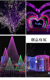 LED Garland String Lights 10M–100M – Waterproof Fairy Lights for Christmas Tree, Wedding, Party, Home & Outdoor Decoration (220V EU Plug)