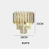 Creative Luxury Crystal Chandelier Rectangular Restaurant Pendant Lights Modern LED Living Room Lamp Lustre Home Elegant Fixture