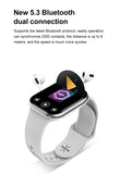 2025 Series 10 GPS Smart Watch – Bluetooth Call, Music & Video Playback, NFC, Waterproof Fitness Smartwatch Compatible with Android & iOS (Apple Watch 10 Style)