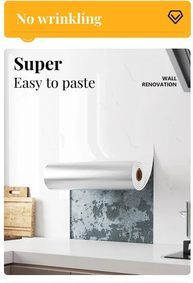 1 roll marble thick foam imitation ceramic tile self-adhesive wallpaper bedroom wallpaper bathroom waterproof wall sticker