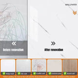 1 roll marble thick foam imitation ceramic tile self-adhesive wallpaper bedroom wallpaper bathroom waterproof wall sticker