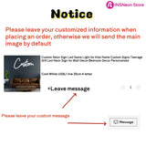 Custom Neon Sign Led Name Light for Kids Name Custom Signs Teenage Gift Led Neon Sign for Wall Decor Bedroom Decor Personalized