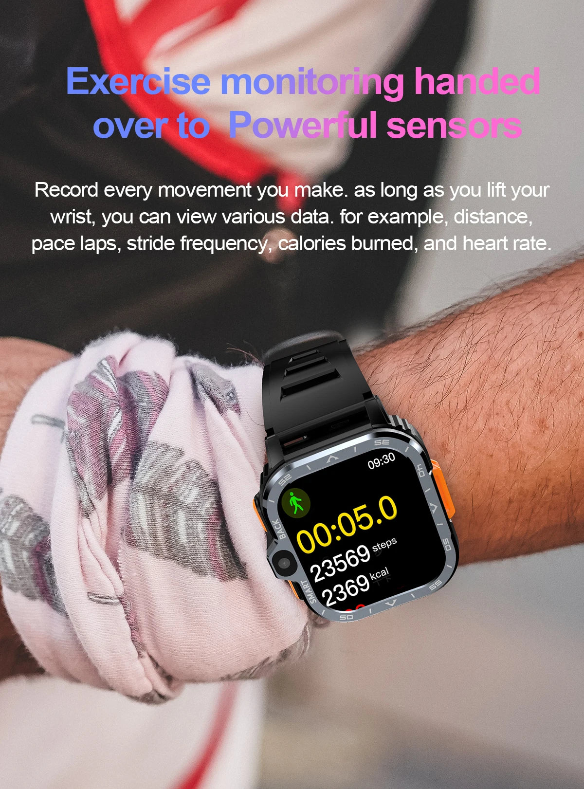 Valdus PGD Android Smart Watch for Men – 4G SIM GPS Smartwatch with Dual HD Cameras, 16GB/64GB Storage, NFC, WiFi & Fast Internet Access