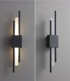 LED Bedroom Wall Lamp Wall Sconces Copper Line Pipe Acrylic Lampshade Indoor Lighting for Living Room Corridor Light Fixture