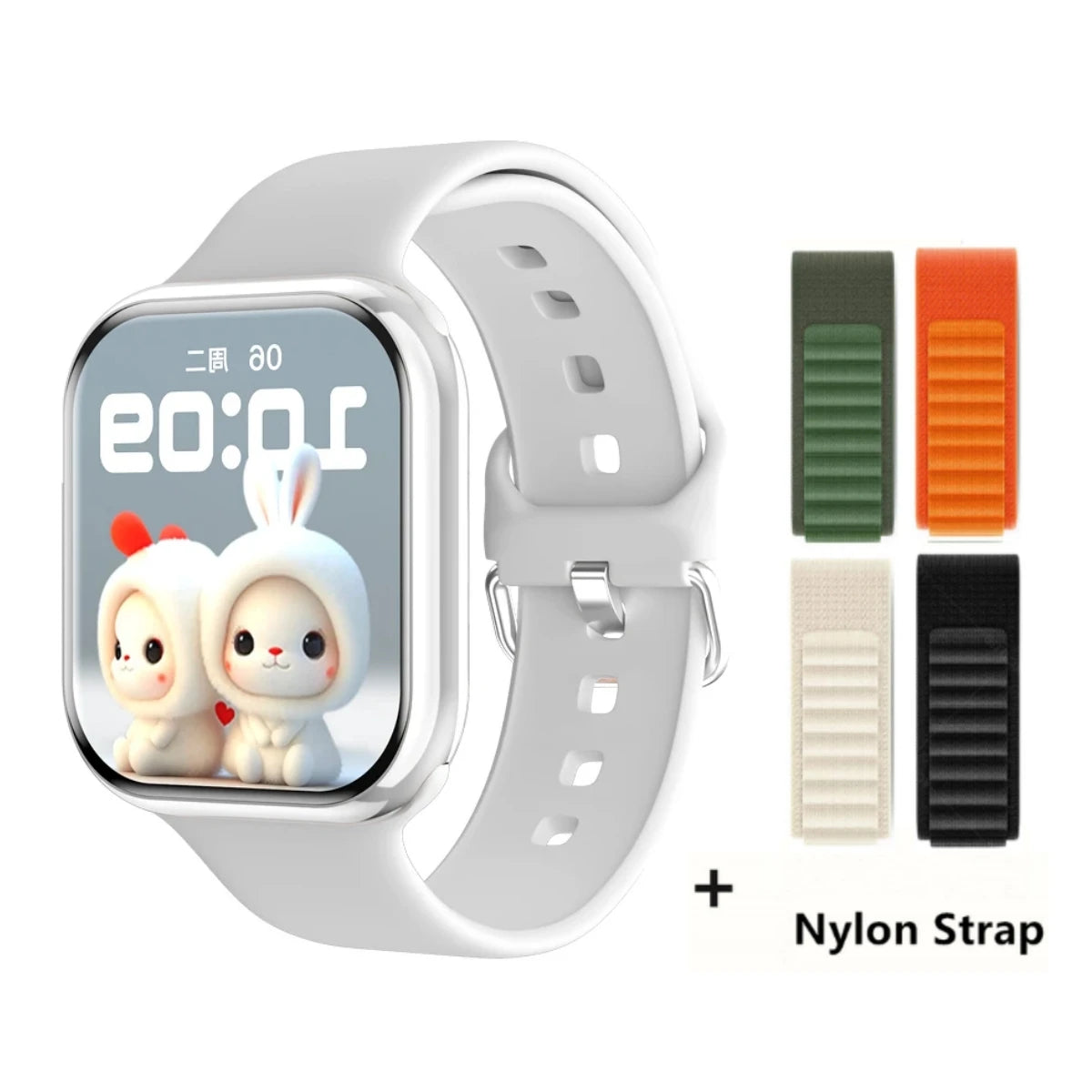 2025 Series 10 GPS Smart Watch – Bluetooth Call, Music & Video Playback, NFC, Waterproof Fitness Smartwatch Compatible with Android & iOS (Apple Watch 10 Style)