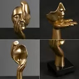 Modern Abstract Figurines Office Desk Decoration Accessories Figure Statue Modern Art Home Bedroom Living Room Interior Decor