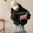 Women’s Lightweight Puffer Jacket – Spring & Autumn Short Bread Coat Down Cotton Parka Outerwear