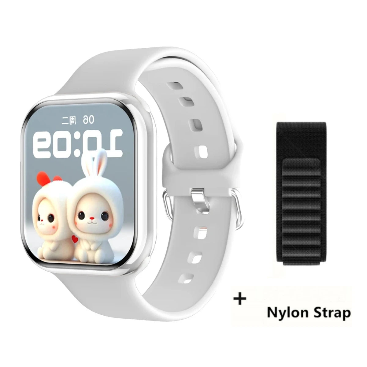 2025 Series 10 GPS Smart Watch – Bluetooth Call, Music & Video Playback, NFC, Waterproof Fitness Smartwatch Compatible with Android & iOS (Apple Watch 10 Style)