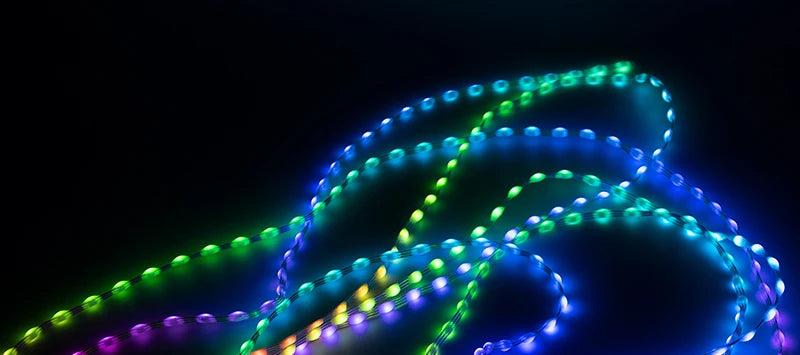 Wholesale WS2811 RGBIC Dream Color LED Strip Lights – 5V Addressable Waterproof IP67 Fairy String Lights for Christmas Tree & Home Decoration