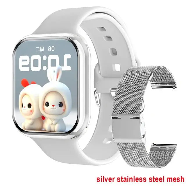 2025 Series 10 GPS Smart Watch – Bluetooth Call, Music & Video Playback, NFC, Waterproof Fitness Smartwatch Compatible with Android & iOS (Apple Watch 10 Style)