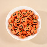 20PCS Halloween Resin Pumpkin Miniatures – Flatback Charms for DIY Crafts, Party Decorations, Home Décor & Gift Ideas
