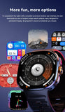 Original M99 5G Android Smartwatch – 2.4” AMOLED Display, 4G/5G SIM Card Support, GPS WiFi, 190° Rotating Camera, Android 10 Smart Watch with Game & Fitness Features