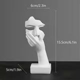 Modern Abstract Figurines Office Desk Decoration Accessories Figure Statue Modern Art Home Bedroom Living Room Interior Decor