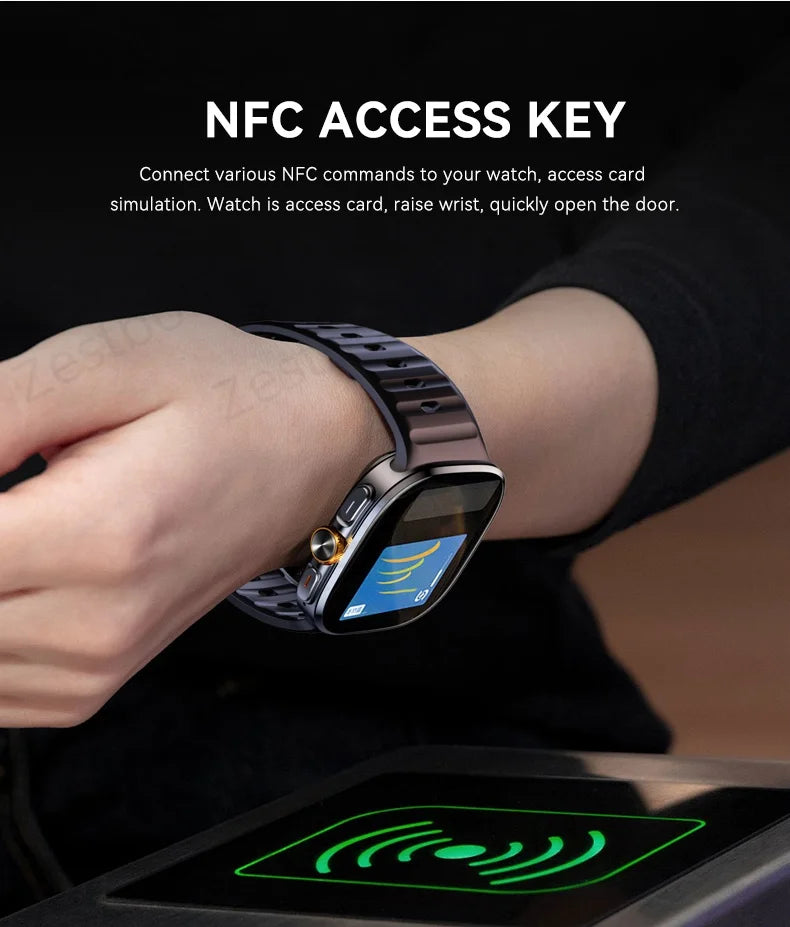 Original M99 5G Android Smartwatch – 2.4” AMOLED Display, 4G/5G SIM Card Support, GPS WiFi, 190° Rotating Camera, Android 10 Smart Watch with Game & Fitness Features