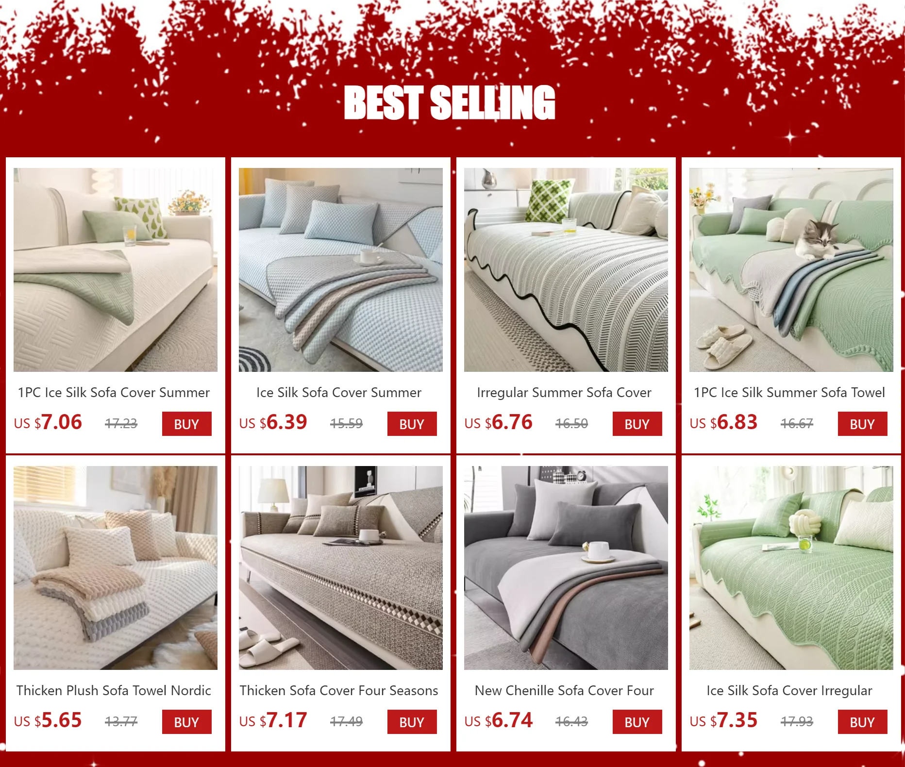 Chenille Non-slip Sofa Cushion Solid Color Sofa Cover Four Seasons Universal for Living Room Sofas 1PC All-Inclusive Towel 소파 쿠션