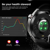 2025 GUHUAVMI GT5 Pro Smart Watch for Men – 1.52” HD AMOLED Display, GPS Motion Tracking, Heart Rate Monitor, Bluetooth Call, IP68 Waterproof Fitness Smartwatch