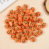 20PCS Halloween Resin Pumpkin Miniatures – Flatback Charms for DIY Crafts, Party Decorations, Home Décor & Gift Ideas