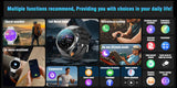 2025 GUHUAVMI GT5 Pro Smart Watch for Men – 1.52” HD AMOLED Display, GPS Motion Tracking, Heart Rate Monitor, Bluetooth Call, IP68 Waterproof Fitness Smartwatch