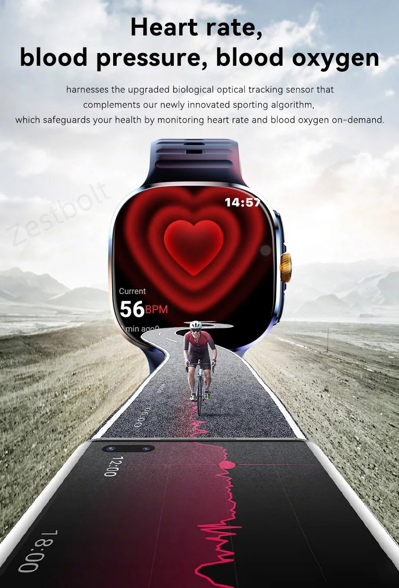 Original M99 5G Android Smartwatch – 2.4” AMOLED Display, 4G/5G SIM Card Support, GPS WiFi, 190° Rotating Camera, Android 10 Smart Watch with Game & Fitness Features