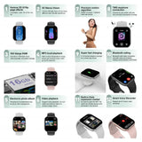 2025 Series 10 GPS Smart Watch – Bluetooth Call, Music & Video Playback, NFC, Waterproof Fitness Smartwatch Compatible with Android & iOS (Apple Watch 10 Style)
