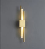 LED Bedroom Wall Lamp Wall Sconces Copper Line Pipe Acrylic Lampshade Indoor Lighting for Living Room Corridor Light Fixture