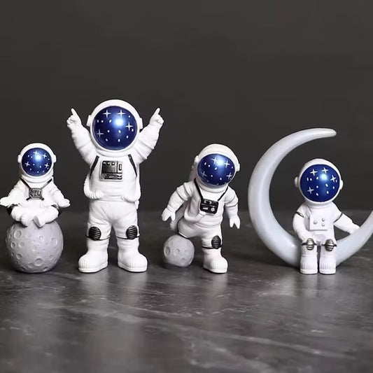 Figurine d'astronaute, sculpture d'astronaute, jouet éducatif, décoration de bureau, maison, modèle d'astronaute pour enfants, cadeau