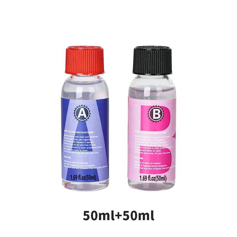 Crystal Clear Epoxy Resin Kit – High Gloss, Bubble-Free Casting & Coating Art Resin for DIY Crafts, Tumblers, Jewelry Making & Wood Projects