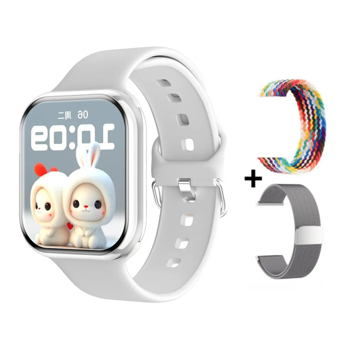2025 Series 10 GPS Smart Watch – Bluetooth Call, Music & Video Playback, NFC, Waterproof Fitness Smartwatch Compatible with Android & iOS (Apple Watch 10 Style)
